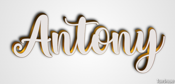 Antony Texteffekt