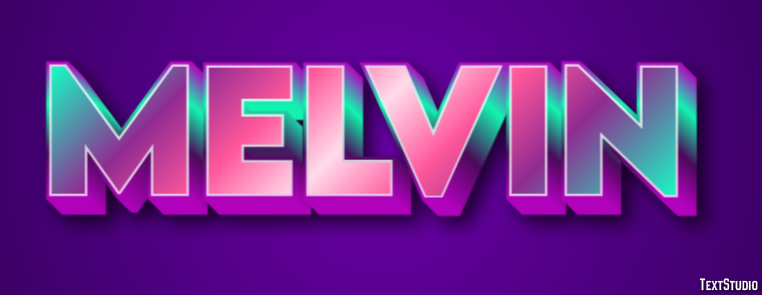 Melvin テキスト効果