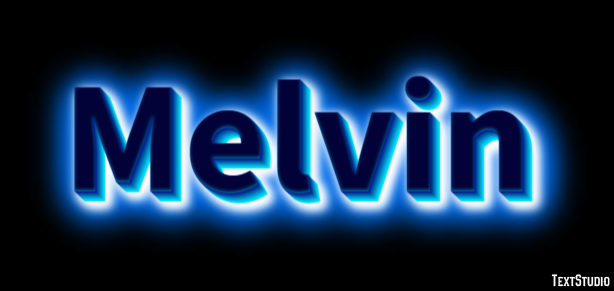 Melvin テキスト効果