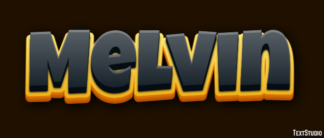 Melvin テキスト効果