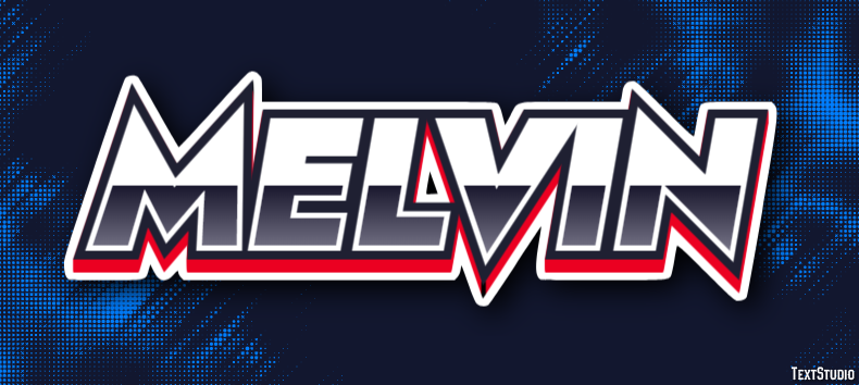 Melvin テキスト効果