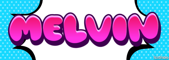 Melvin テキスト効果