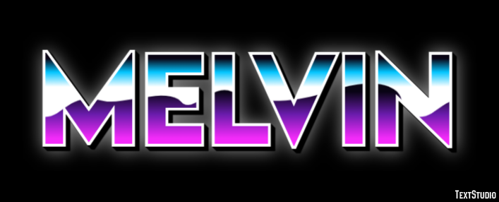 Melvin テキスト効果