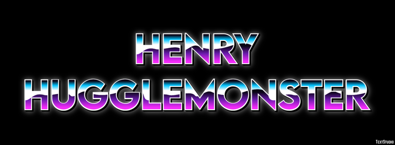 Henry Hugglemonster Text Effect