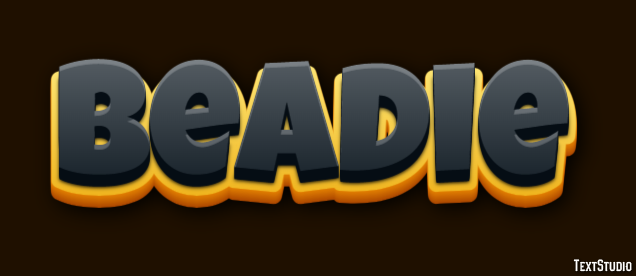 Beadie Text effect