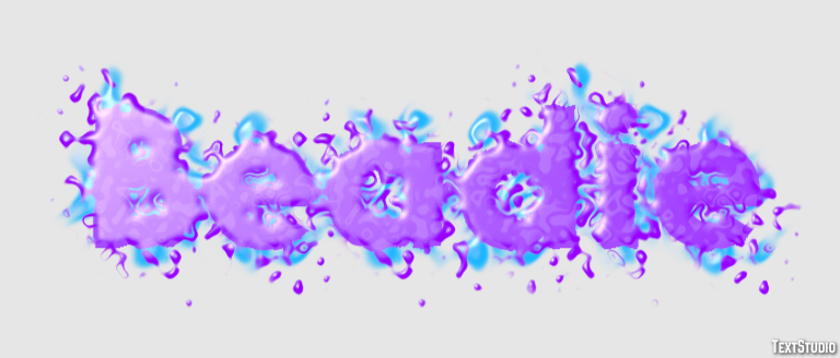 Beadie Text effect