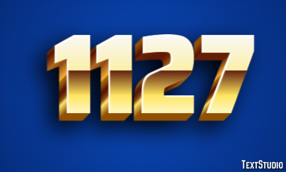1127 Effetto testo