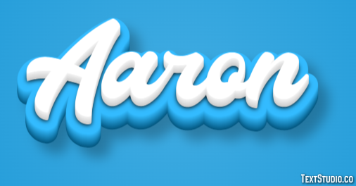 Aaron Tekst Effect