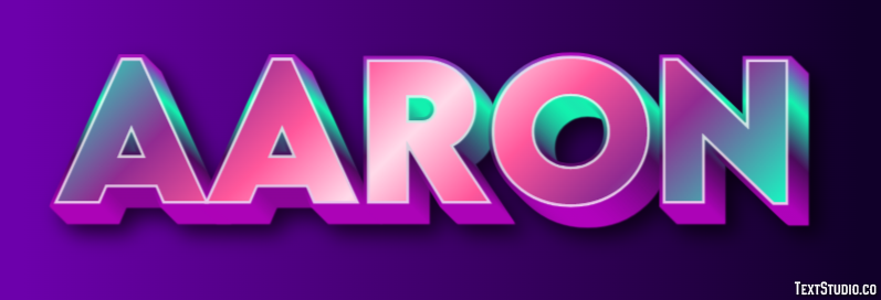 Aaron Tekst Effect