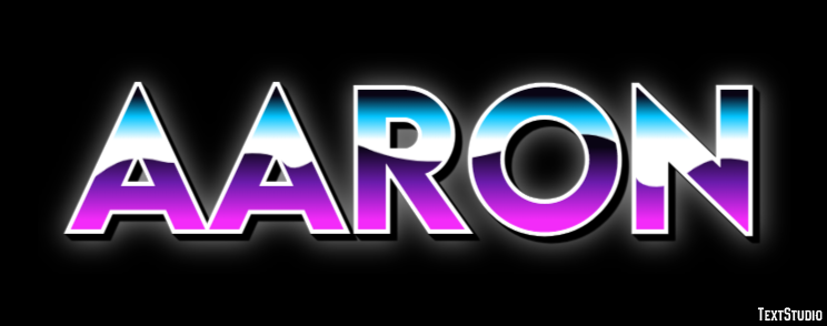 Aaron Tekst Effect