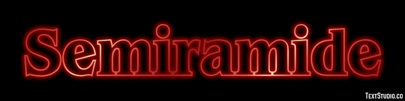 Semiramide Effetto testo