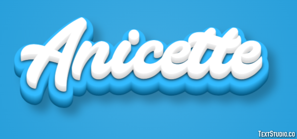 Anicette Effet de Texte