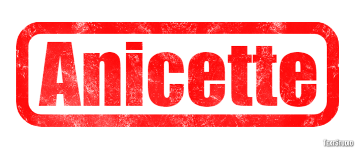 Anicette Effet de Texte