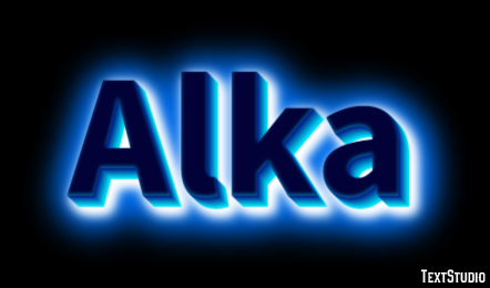 Alka テキスト効果