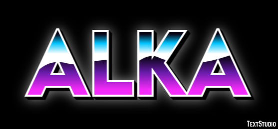 Alka Text Effect