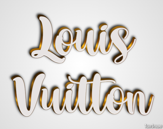 Louis Vuitton Texteffekt