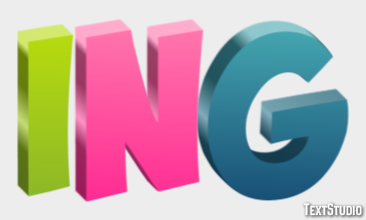Ing Text Effect
