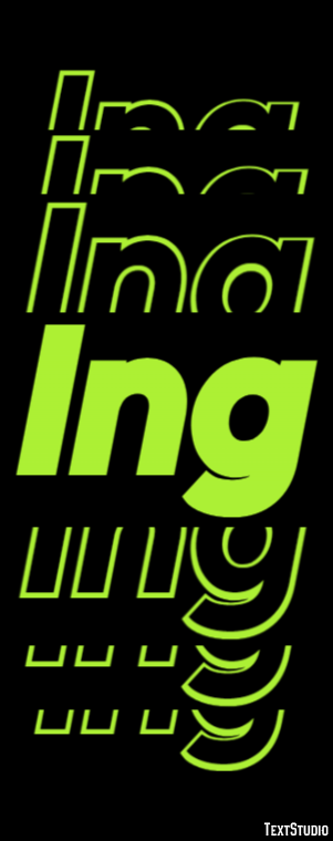 Ing Texteffekt