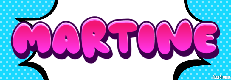 Martine Text effect