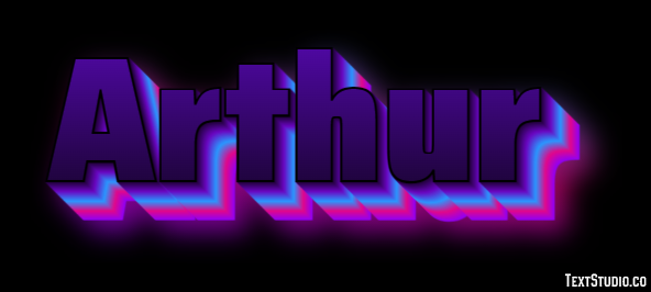 Arthur Text Effect