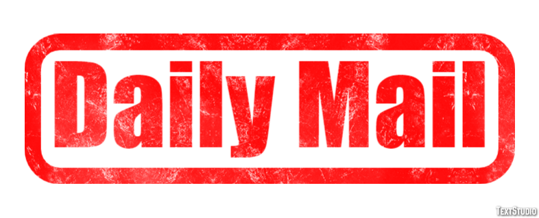 Daily Mail Efecto de Texto