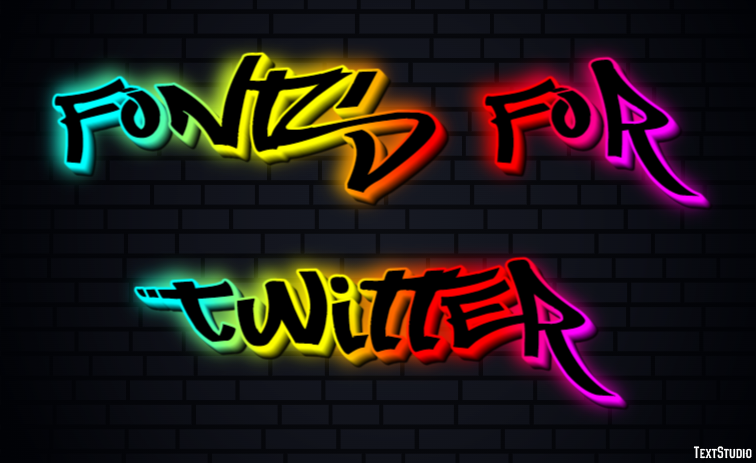 Fonts For Twitter テキスト効果