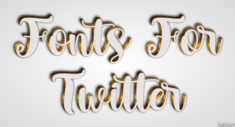 Fonts For Twitter Efekt tekstowy