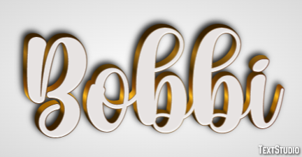 Bobbi Text Effect