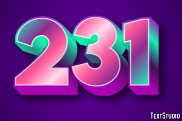 231 Text Effect