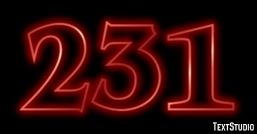 231 Text Effect