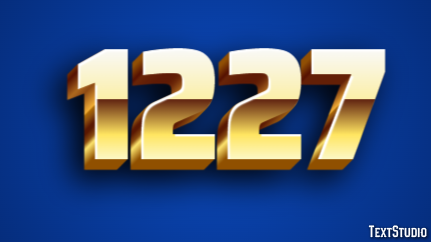 1227 Efekt tekstowy