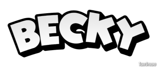 Becky Text Effect