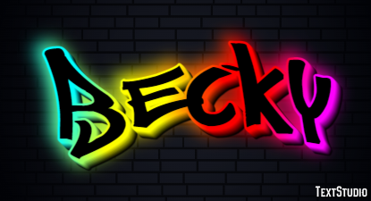 Becky Efekt tekstowy