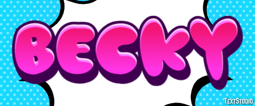 Becky Tekst Effect