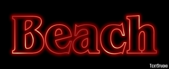 Beach Text effect