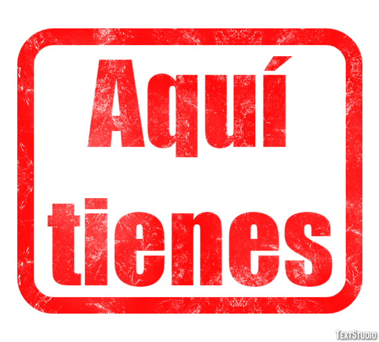 Aquí tienes Efecto de texto