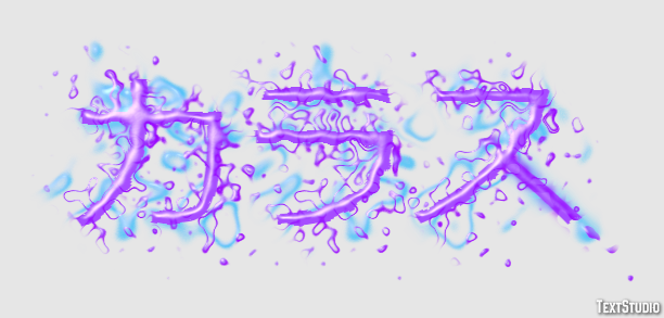 カラス Tekst Effect