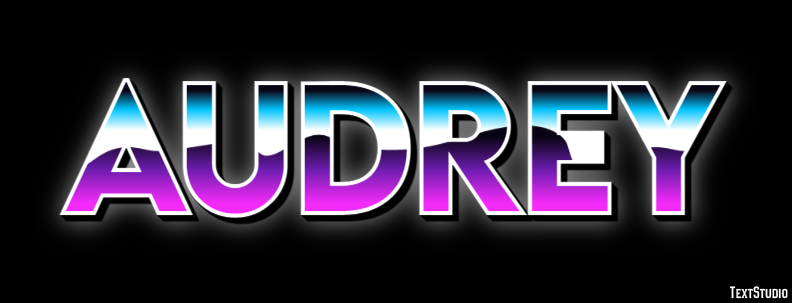 Audrey Tekst Effect