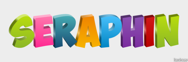 Séraphin Efecto de Texto