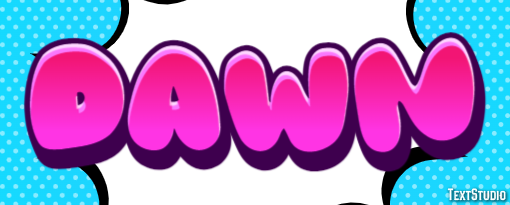 Dawn Text Effect
