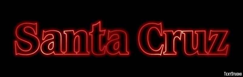 Santa Cruz Efekt tekstowy