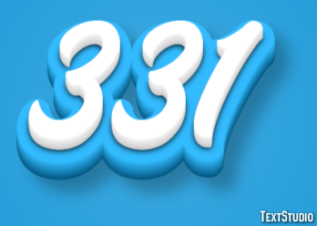 331 Efecto de Texto