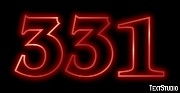 331 Efecto de Texto