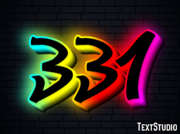 331 Efecto de Texto