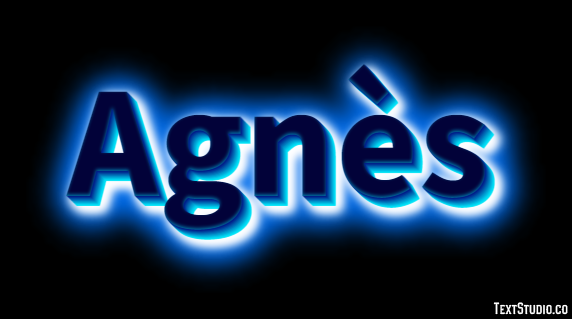 Agnès Texteffekt