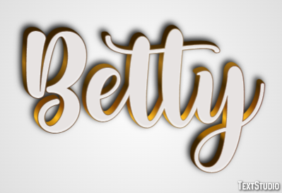 Betty Text Effect