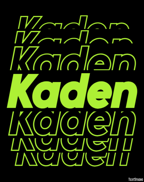 Kaden Text Effect