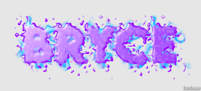 Bryce Efecto de Texto