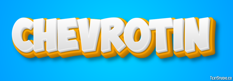 Chevrotin Effet de texte