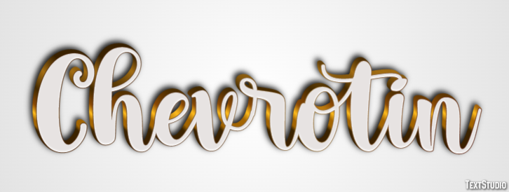 Chevrotin Effet de texte